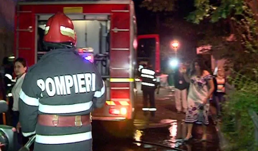 O bucureşteancă a murit carbonizată după ce apartamentul său a fost cuprins de flăcări VIDEO