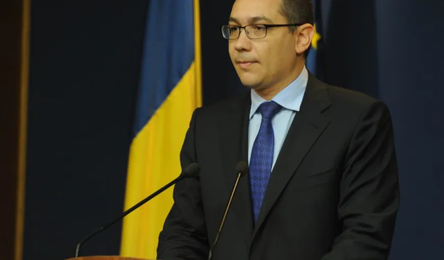 Ponta: Majorăm salariile bugetarilor chiar dacă situaţia economică se înrăutăţeşte la final de an