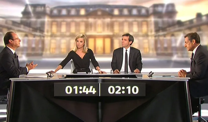 Sarkozy l-a atacat pe Hollande numindu-l „mic calomniator”