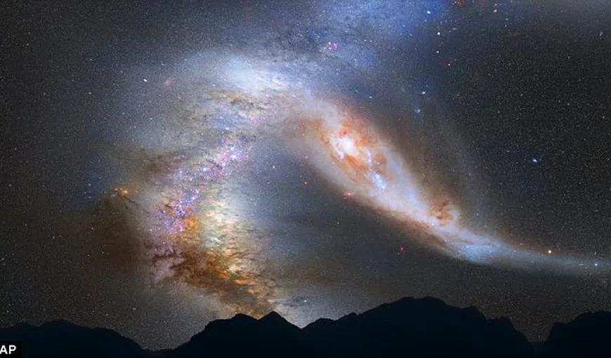 Calea Lactee se va ciocni cu Galaxia Andromeda. Vezi ce se va întâmpla