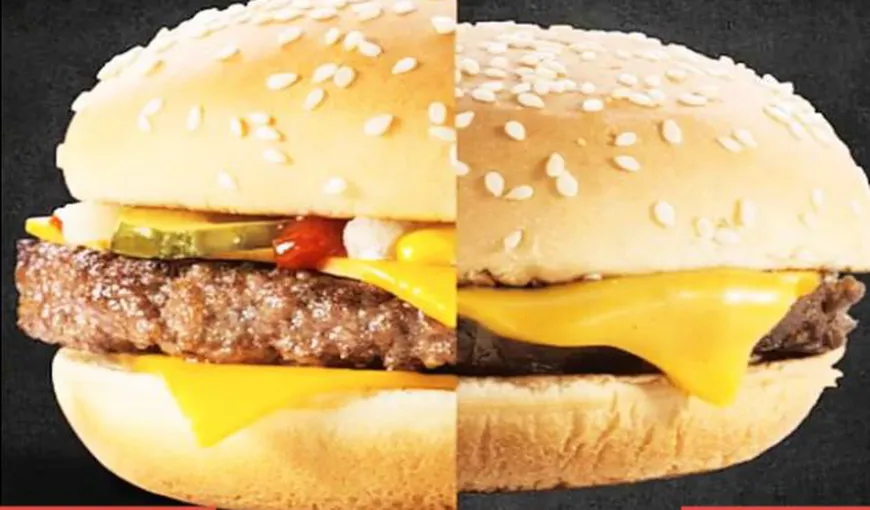 De ce mâncarea de la fast food nu arată niciodată ca cea din reclame VIDEO