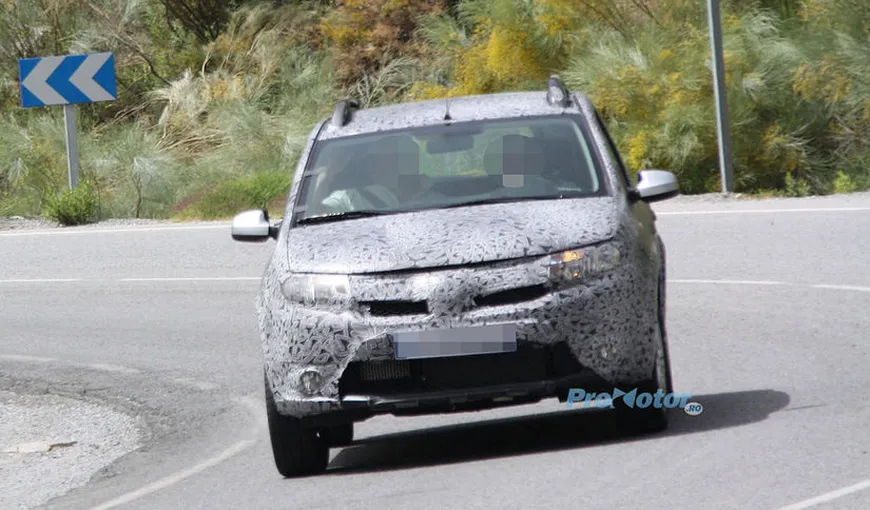 Imagini spion: Cum arată noua Dacia Sandero