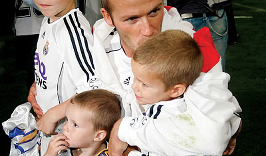 David Beckham vrea şi mai mulţi copii. Vezi ce spune Victoria