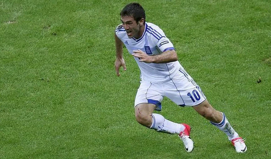 EURO 2012: GRECIA a învins RUSIA (scor 1-0) şi s-a calificat în SFERTURI