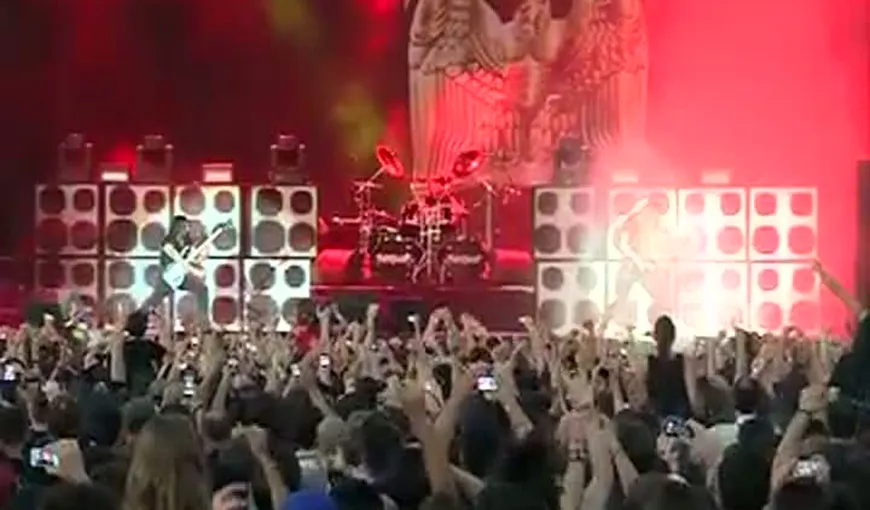 Bucureştiul cântă ROCK. Manowar, Trooper şi Europe au concertat la OST Fest VIDEO