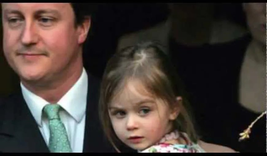 Premierul britanic David Cameron şi-a uitat fiica într-un restaurant