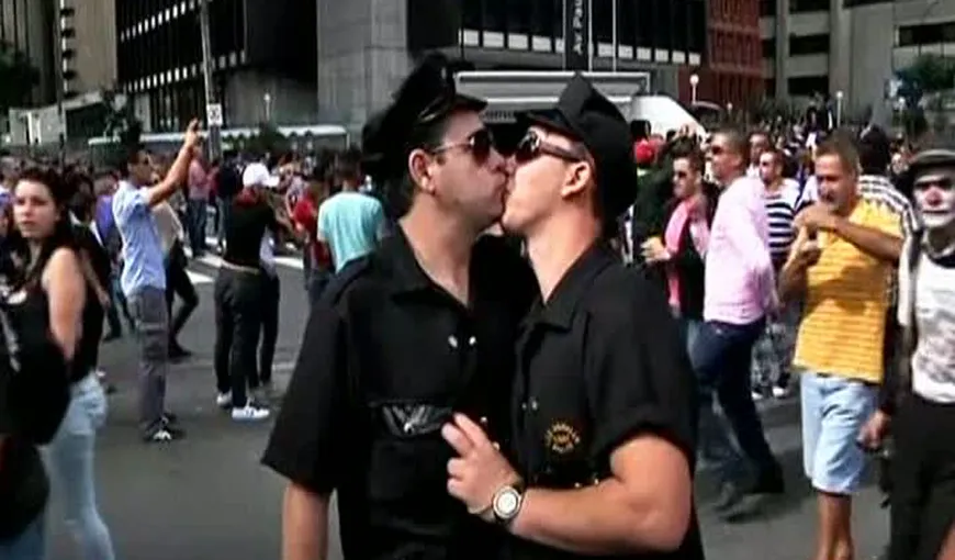 Peste 3 milioane de homosexuali au participat la parada gay din Brazilia VIDEO