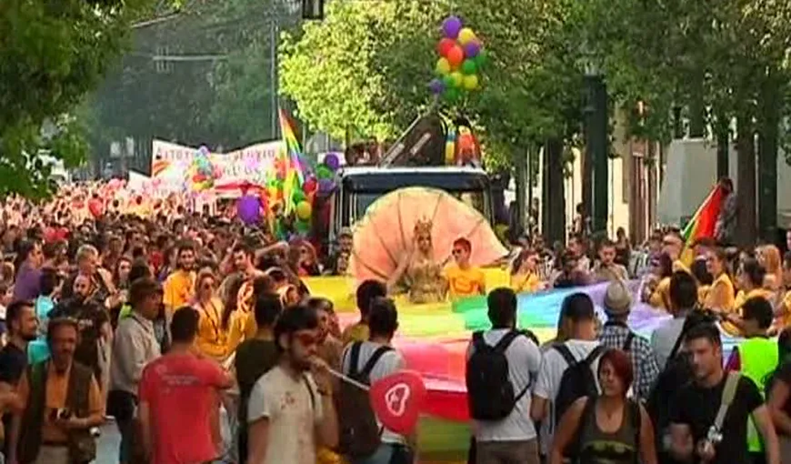 Parada homosexualilor din Grecia, cea mai mare din sud-estul Europei VIDEO