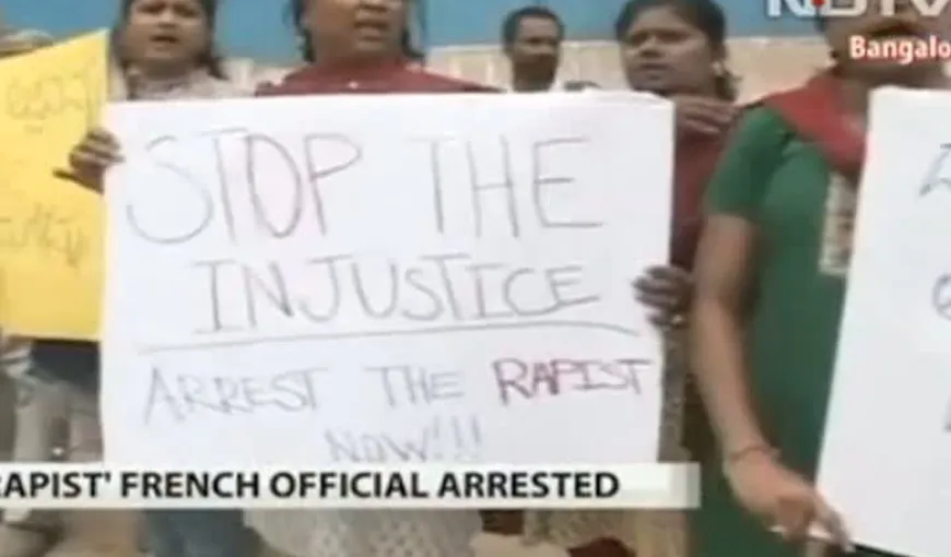 Oficial francez, arestat în India pentru că şi-a violat fiica de 3 ani