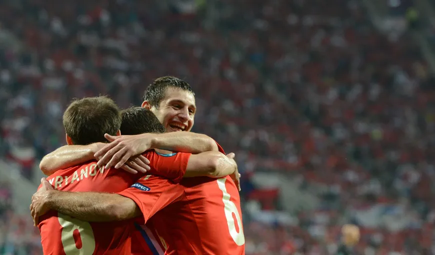 EURO 2012: Rusia a zdrobit Cehia, în al doilea meci din grupa A