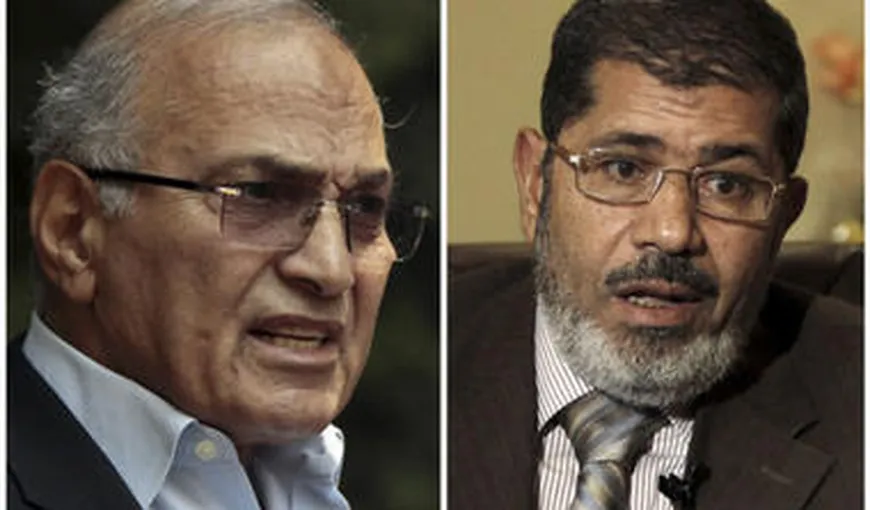 Alegerile din Egipt: Mohammed Morsy şi rivalul său Ahmad Shafiq revendică amândoi victoria