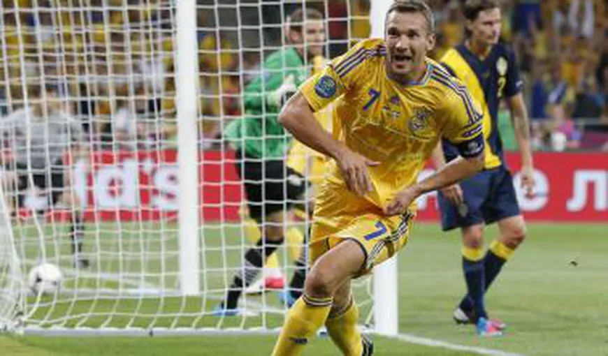 Şevcenko l-a învins pe Ibrahimovici. Ucraina – Suedia 2-1
