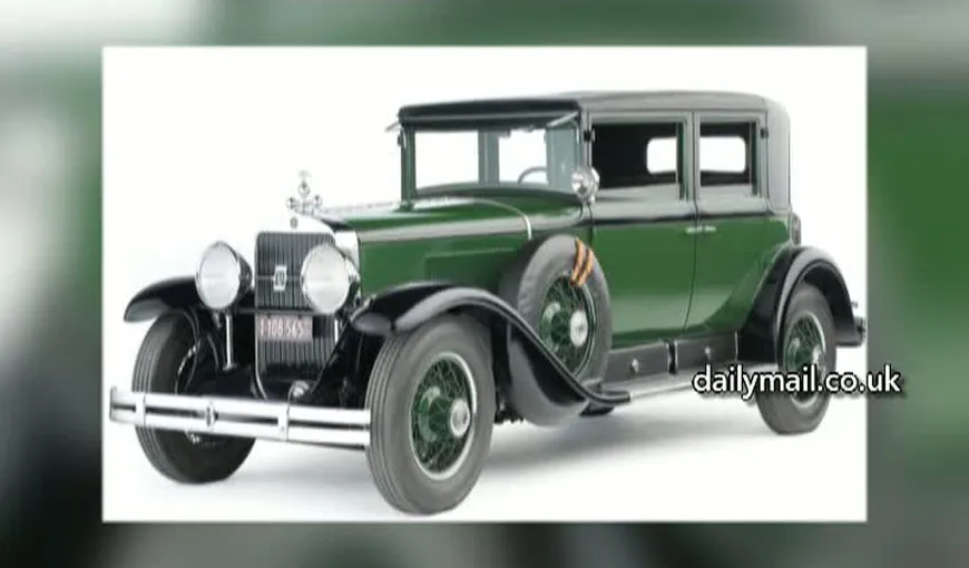 Maşina lui Al Capone, scoasă la vânzare pentru jumătate de milion de dolari VIDEO