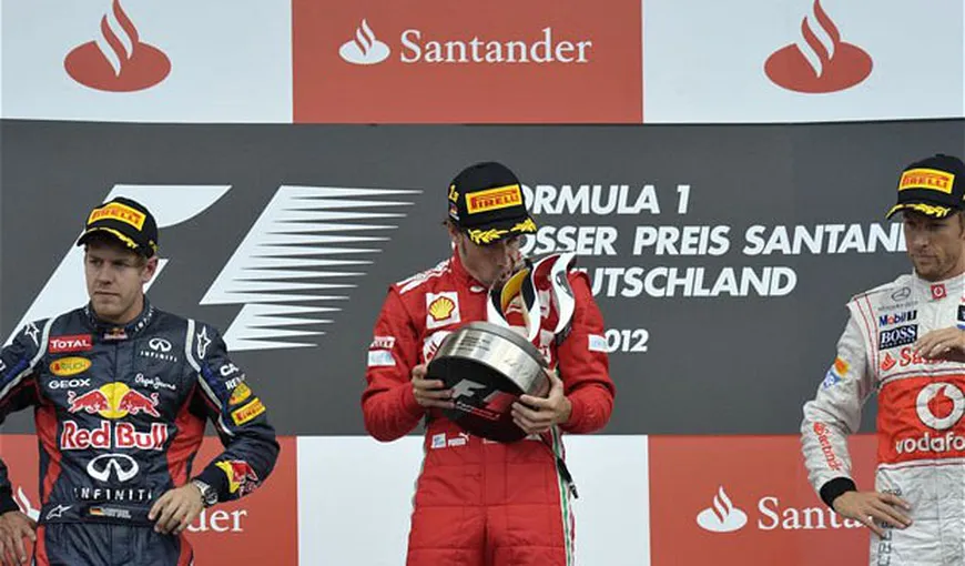 Formula 1: Fernando Alonso a câştigat Marele Premiu al Germaniei