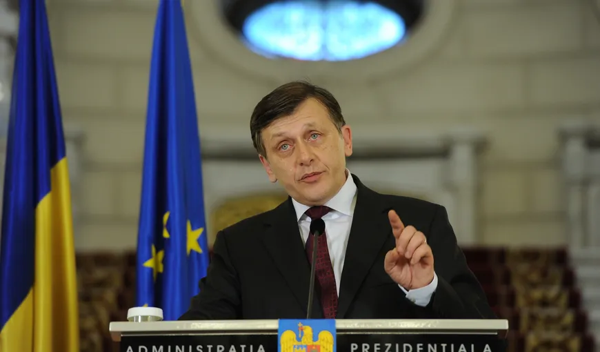 Antonescu: Mă retrag din politică dacă Băsescu revine cu zero voturi la Cotroceni