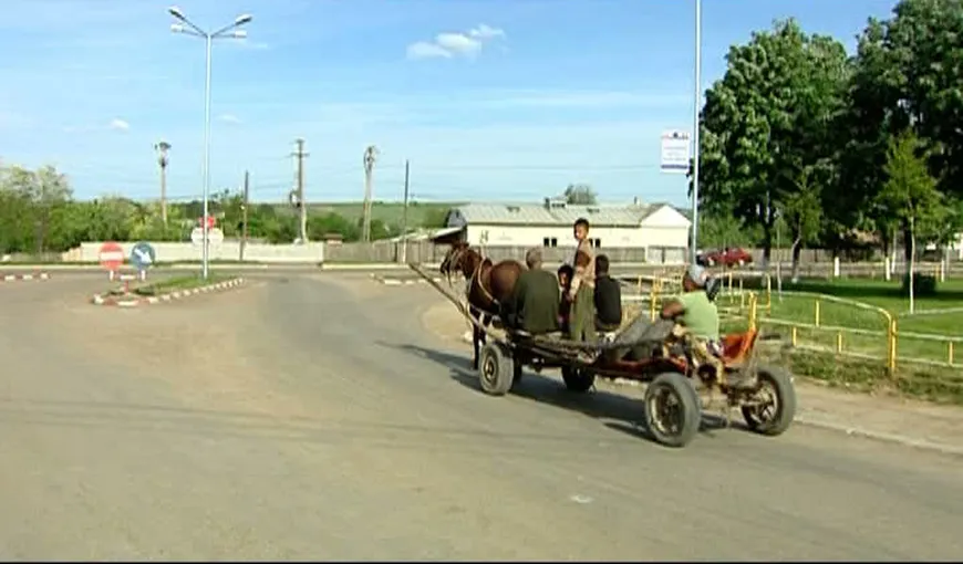 România de poveste: Oraşul cu mai multe căruţe decât maşini VIDEO