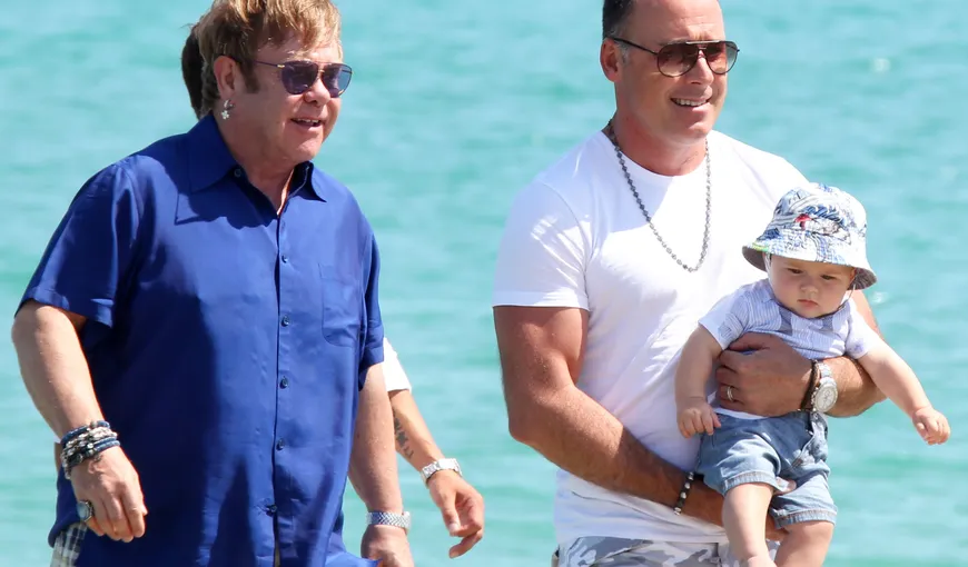 Elton John şi David Furnish aşteaptă cel de-al doilea copil, de la o mamă surogat