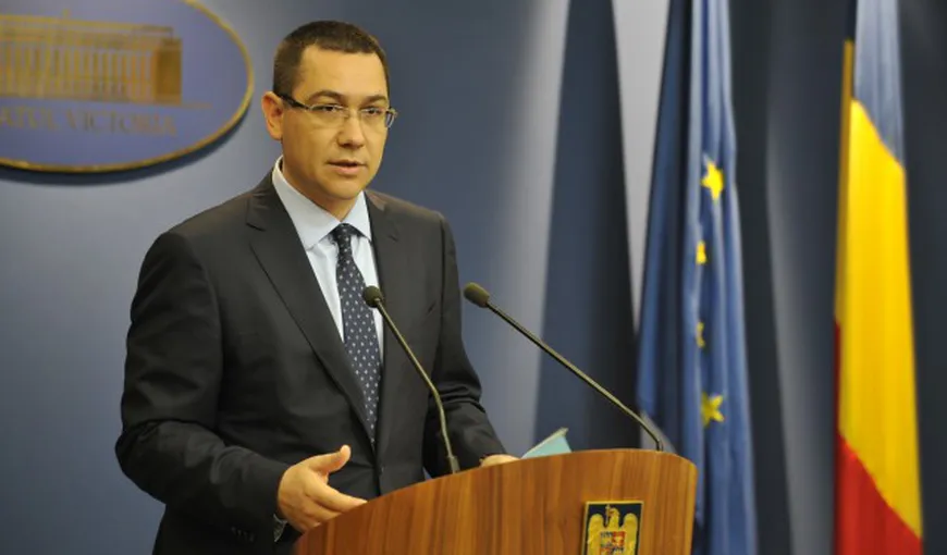 Ponta: După referendum, moneda naţională se va întări