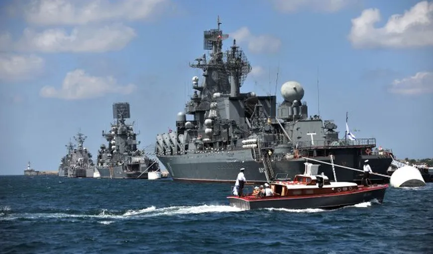 Nave militare ruse care se îndreaptă spre Siria au intrat în Marea Mediterană