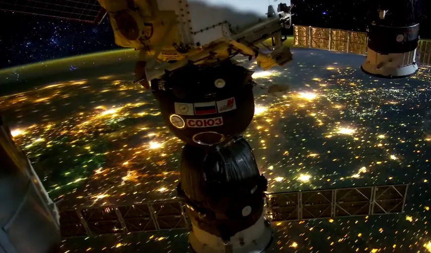 Cele mai frumoase imagini ale Pământului văzut de pe Staţia Spaţială VIDEO