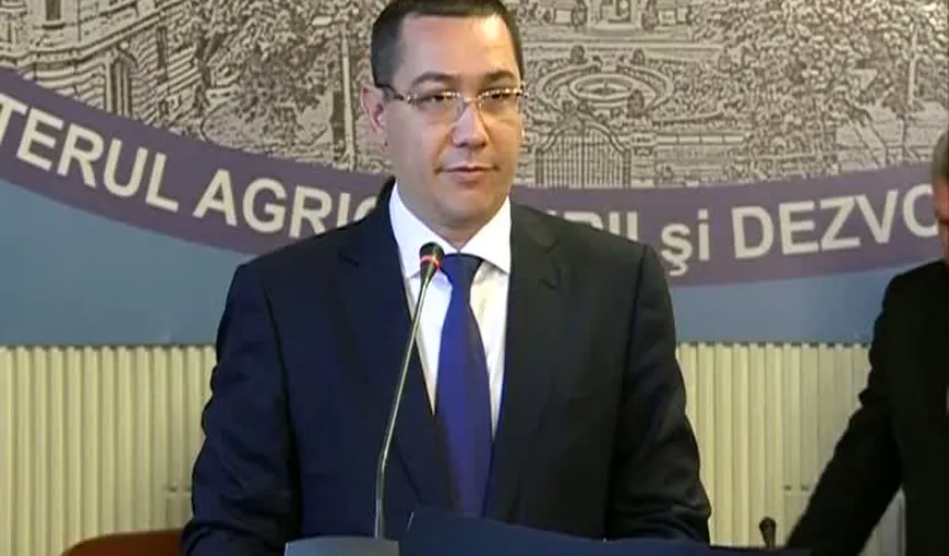 Victor Ponta vrea TVA diferenţiat din 2013 VIDEO