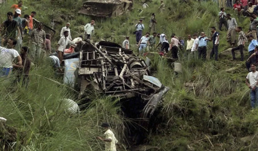 Accident cu 50 de morţi în India VIDEO