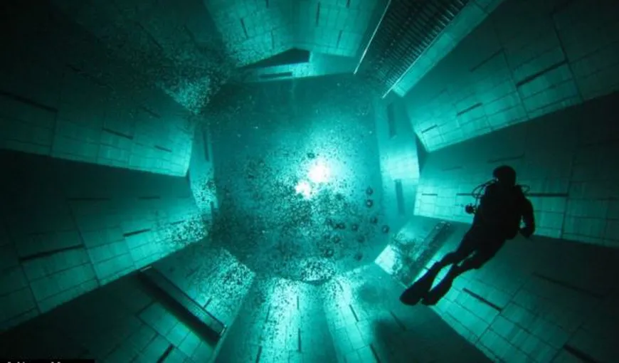 Cea mai adâncă piscină din lume, o alternativă pentru SCUBA DIVING. Vezi ce se ascunde sub apă VIDEO