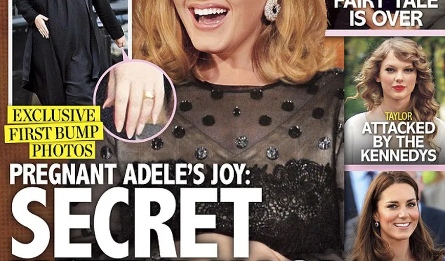 Cântăreaţa Adele s-a căsătorit în secret