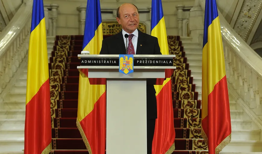 Primul mesaj al lui Traian Băsescu după revenirea la Cotroceni