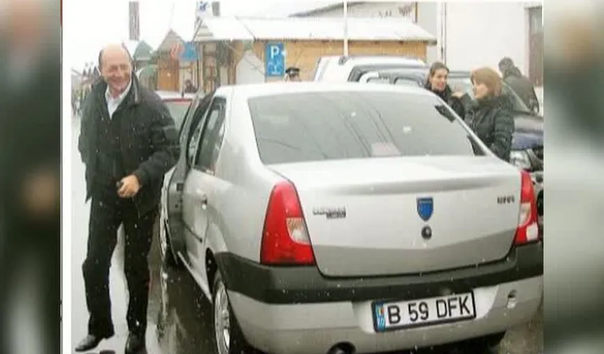 Misterul maşinilor lui Traian Băsescu a fost rezolvat. Vezi care este explicaţia SPP