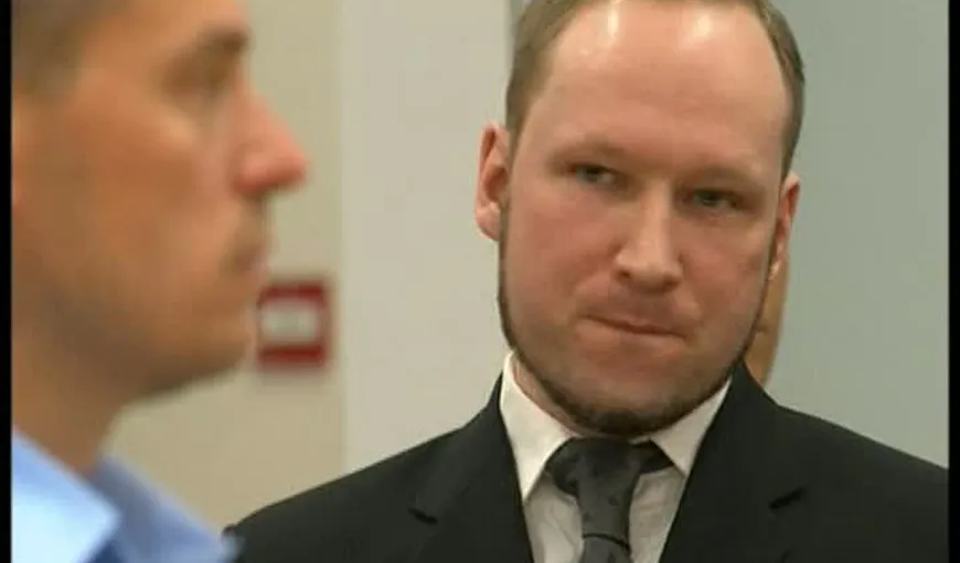 PEDEAPSA MAXIMĂ. Anders Breivik, condamnat la 21 de ani de închisoare pentru masacrul de la Oslo
