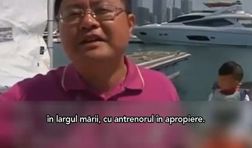 INCREDIBIL: Un chinez îşi „căleşte” băieţelul de 4 ani trimiţându-l singur pe mare VIDEO