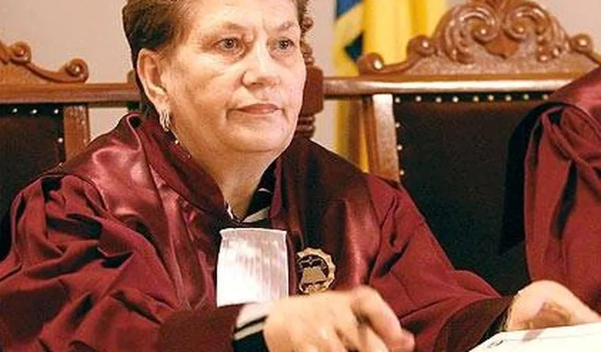 Judecătoarea CCR Aspazia Cojocaru: Ameninţările cu moartea au venit dintr-o parte a clasei politice