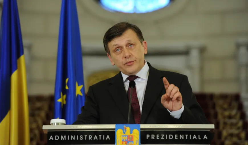 Antonescu: NU sunt de acord cu cererea lui Ponta ca Băsescu să nu mai terorizeze cetăţenii