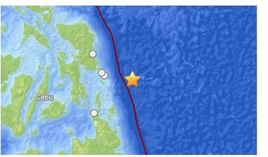 Cutremur puternic în Filipine, cu magnitudinea de 7,6