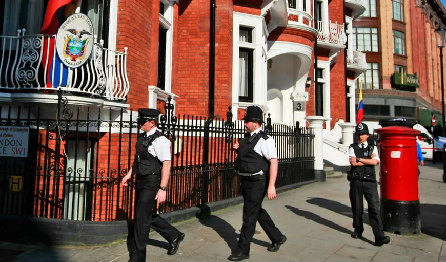 Julian Assange riscă să stea ani întregi în ambasada Ecuadorului dacă Londra nu-l lasă să plece