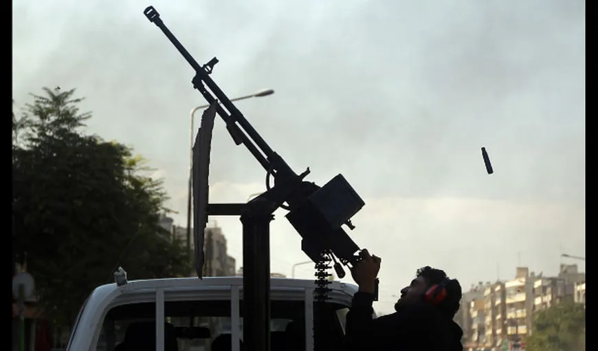 Rebelii sirieni au doborât un elicopter al armatei guvernamentale deasupra Damascului