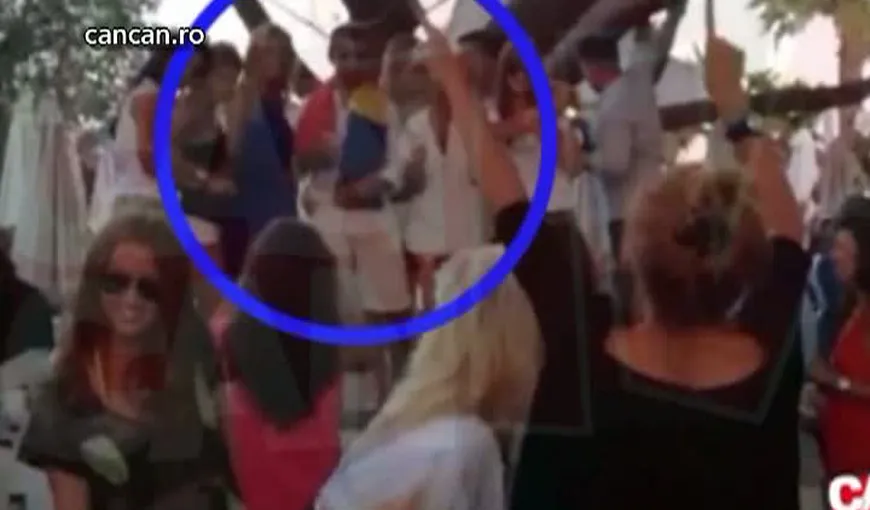 Miliardarul Remus Truică a dansat pe mese cu tricolorul de gât VIDEO