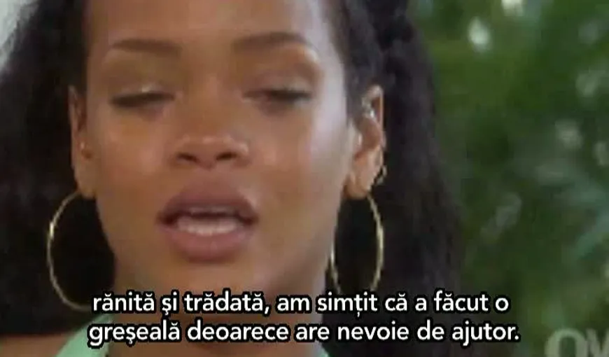 Rihanna, despre bătaia primită de la Chris Brown: M-am simţit trădată VIDEO