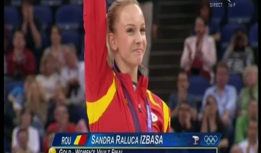 JO 2012: MEDALIE DE AUR pentru România! Sandra Izbaşa, campioană olimpică la sărituri VIDEO