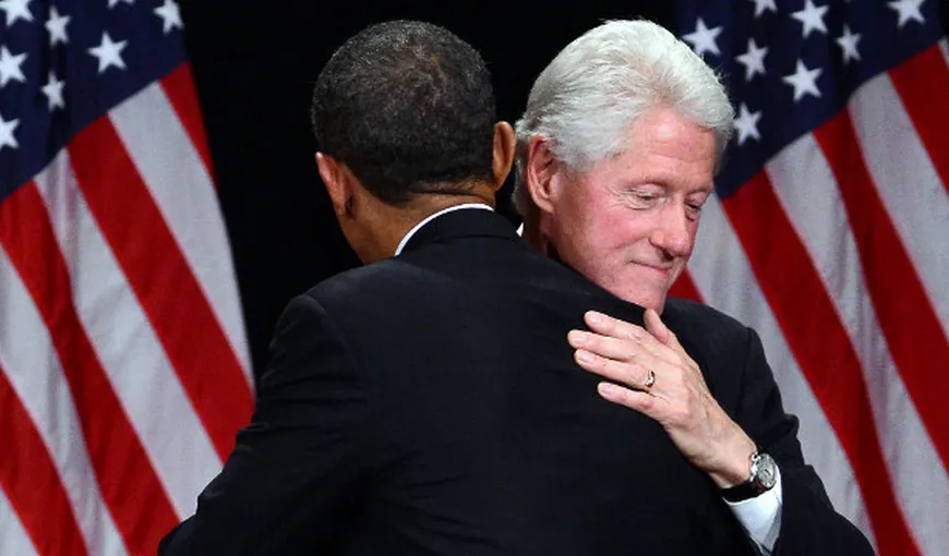 Bill Clinton l-a desemnat oficial pe Barack Obama drept candidat la Preşedinţie