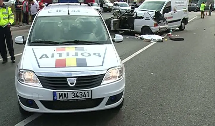 ACCIDENT GRAV pe Centura Bucureşti: O persoană a murit, alte două au fost rănite VIDEO