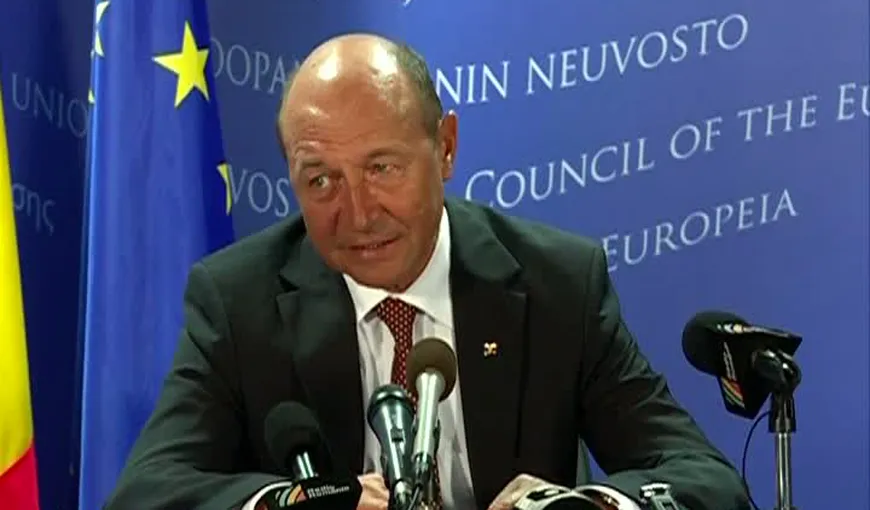 Băsescu, după întâlnirea cu oficialii europeni: Trebuie să reconfirmăm că România este stat de drept
