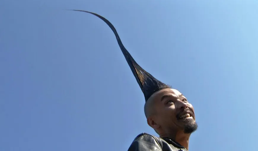 Un japonez a intrat în Cartea Recordurilor cu cea mai înaltă… creastă FOTO