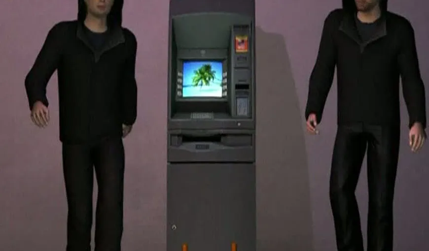 Au vrut să jefuiască bancomatul, dar au aruncat banca în aer VIDEO
