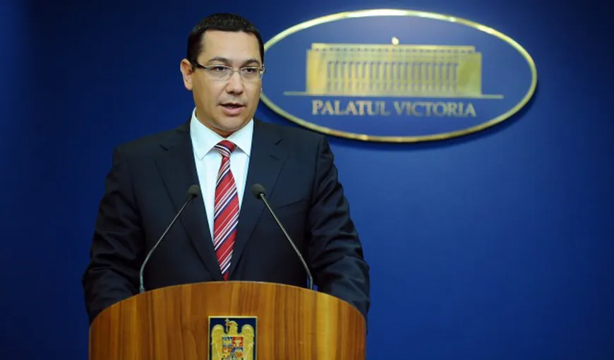 Ponta: Dacă USL va lua 50 la sută plus unu din voturi la alegeri, evident voi fi premier