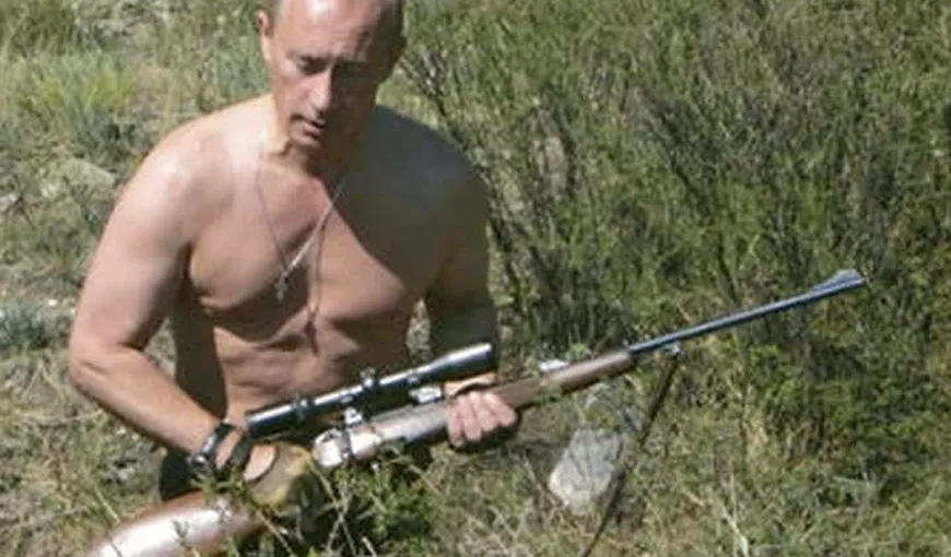Putin recunoşte că scenele sale de „vitejie” cu animale sălbatice au fost regizate VIDEO