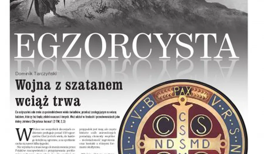O revistă lunară despre exorcizare, lansată de un grup de preoţi catolici, în mare vogă în Polonia