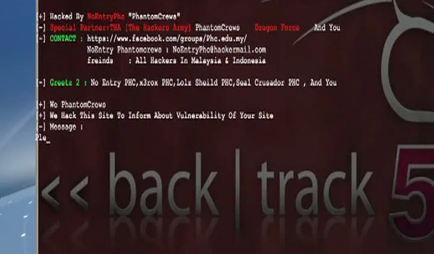 Site-ul domnuleprimar.ro a fost spart de hackeri VIDEO