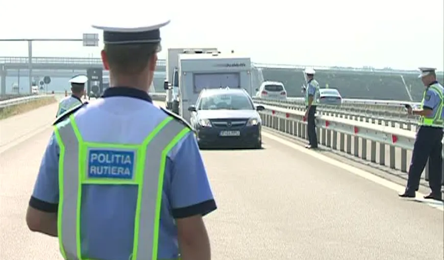 Razie pe autostrada Bucureşti-Ploieşti: Peste 60 de sancţiuni, în doar trei ore